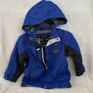 LONDON FOG boy’s fleece lined rain jacket